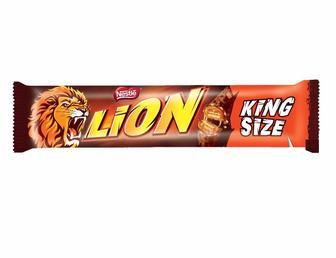 Шоколадний батончик Lion Леон King Size 60 г х 24 шт. в упаковці