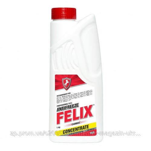 Купить Тосол (антифриз) FELIX СARB (концентрат -80)(красный) 1кг, цена ...