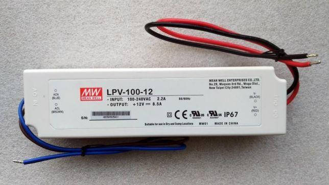 Джерело живлення Mean Well LPV-100-12V/8,4 A, фото 1