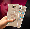 Чохол для Samsung Galaxy A25 зі стразами протиударний прозорий TPU "DIAMOND", фото 6