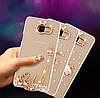Чохол для Samsung Galaxy A25 зі стразами протиударний прозорий TPU "DIAMOND", фото 7
