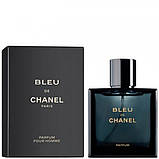 Chanel Blue de Chanel Parfum 2018 парфумована вода 100 ml. (Шанель Блю Де Шанель Парфюм), фото 8