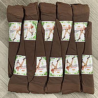 Носки женские капрон рулон, пучок Корона, 23-25 размер, мокко - шоколад, 02686