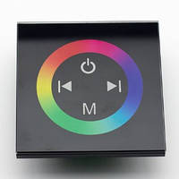 Стаціонарний RGB touch контролер 12 A 144 W 12 V black