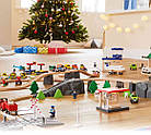 🚂 Великий набір дерев'яної залізниці PlayTive Junior + пластиковий бокс ikea 234 ел. Німеччина, фото 2