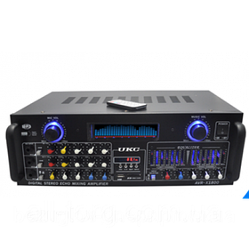 Підсилювач потужності звуку AV 1800 4 канали 800ват