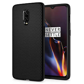 Чохол Spigen для OnePlus 6T Liquid Air, Black