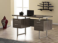 Письменный стол LD L-81 145х65х75 см Дуб Палена. Компьютерный стол для дома и офиса