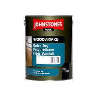 Johnstones Quick Dry Polyurethane Floor Varnish Gloss 2,5 л лак для мебели