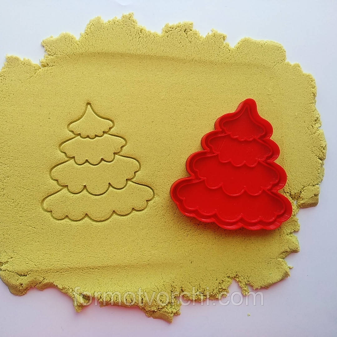 3D-формочки-вирубки для пряників "Ялинка 15"