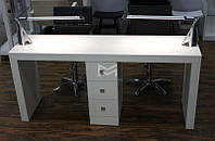 Маникюрный стол 2 мастера M111 Prestige. Столик для маникюра. для двух мастеров