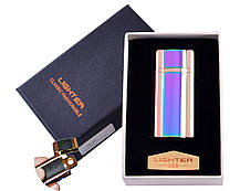 Запальничка USB в подарунковій коробочці Lighter HL-45 Спіраль розжарювання, фото 5
