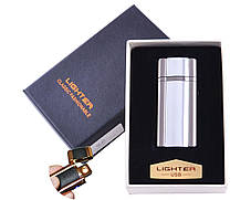 Запальничка USB в подарунковій коробочці Lighter HL-45 Спіраль розжарювання, фото 3