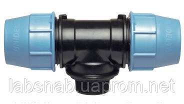 Трійник затискний (стиску) РН 50х2"х50 (зовнішня різьба) UNIDELTA, фото 1
