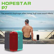 Hopestar P7 Портативна вологозахищена Bluetooth акустика, фото 3