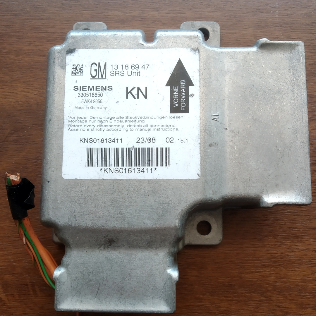 Блок управления Airbag Opel Vectra C 2002-08 330518650 5WK43656 ...