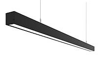 Лінійний світлодіодний світильник X-LED 50 Вт чорний