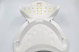 LED + UV лампа для сушіння гель лаків і гелів Sun 5X White 48 Вт (YQ5XSUN5X), фото 6