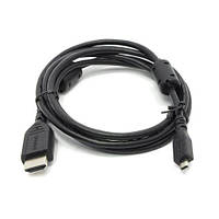 Кабель HDMI тип А - на microHDMI тип Д 1.8 метра