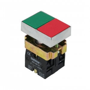 Кнопка ПУСК/СТОП зелена/червона NO+NC XB2-BL8325