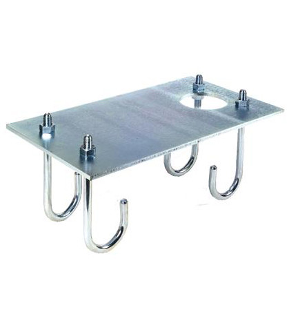 Привод Faac 740 с встроенным блоком управления 740D и монтажной пластиной, интенсивность - 30% Монтажная пластина (для приводов FAAC 740,741)