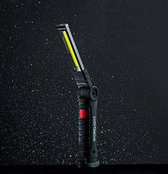 Універсальний USB ліхтар 5 режимів освітлення + магніт + гачок