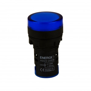 Індикатор LED AD22-22DS/B 220В синій