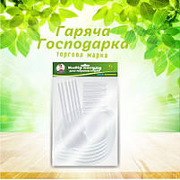 Набір посуду ТМ Гаряча Господарка Перші страви тар. глиб.лож.стол.стак.180мл пласт. 6 персон (2000000109459)