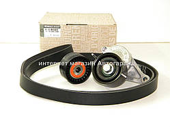 Комплект ременя (7PK1673) генератора Рено Майстер III (FWD) (+АС)10-> 2.3 dCi — Renault (Оригінал) 117200334R