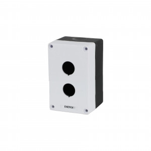 Корпус поста 2 місця IP40 білий HJ9-2W