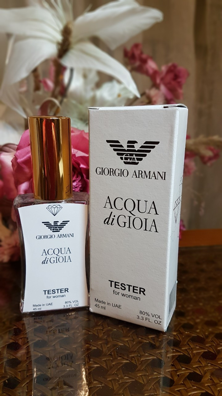 Туалетна вода Acqua di Gioia Giorgio Armani (аква ді джиоя) тестер 45 ml ОАЕ Diamond