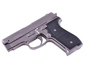 Запальничка-сувенір пістолет SIG Sauer 0462 гостре полум'я, фото 3