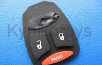 Джип (Jeep) гранд чероки, вранглер резиновые кнопки в ключ
