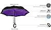 Зонт зворотного складання UP-brella, фото 4