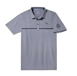 Чоловіча сорочка-поло Mercedes Men's Golf Polo Shirt, Grey (B66450291)