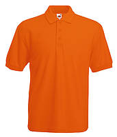 Мужская футболка поло 65/35 3XL Оранжевый