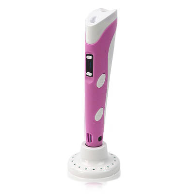 3Д-ручка 3D Pen 2 RP100B з Lcd дисплеєм блакитний 130101 Рожевий