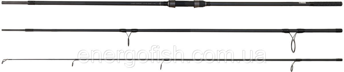 Вудлище Carp Expert Long Cast 3.90 м 3.5 lbs 3 секції (кільце 50 мм) карбон IM-10, фото 1