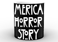 Кухоль GeekLand American Horror Story Американська Історія Жахів напис AH 02.014