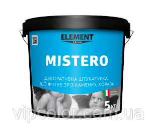 MISTERO ELEMENT DECOR 15 кг акрилова штукатурка для внутрішніх робіт