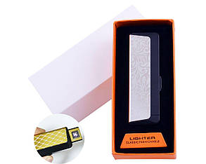 Електроімпульсна запальничка USB в коробочці HL-61 Абстракція, фото 4