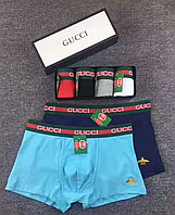 Gucci Гуччи Мужские трусы боксёры белье хлопок M L XL XXL