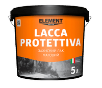 LACCA PROTETTIVA ELEMENT DECOR 5 л Защитный матовый лак