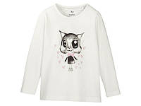 Дитячий реглан-лонгслів Lupilu для дівчинки