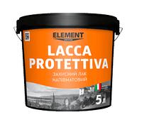 LACCA PROTETTIVA ELEMENT DECOR 5 л Защитный полуматовый лак