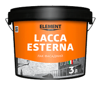 LACCA ESTERNA ELEMENT DECOR 3л акриловый лак фасадный