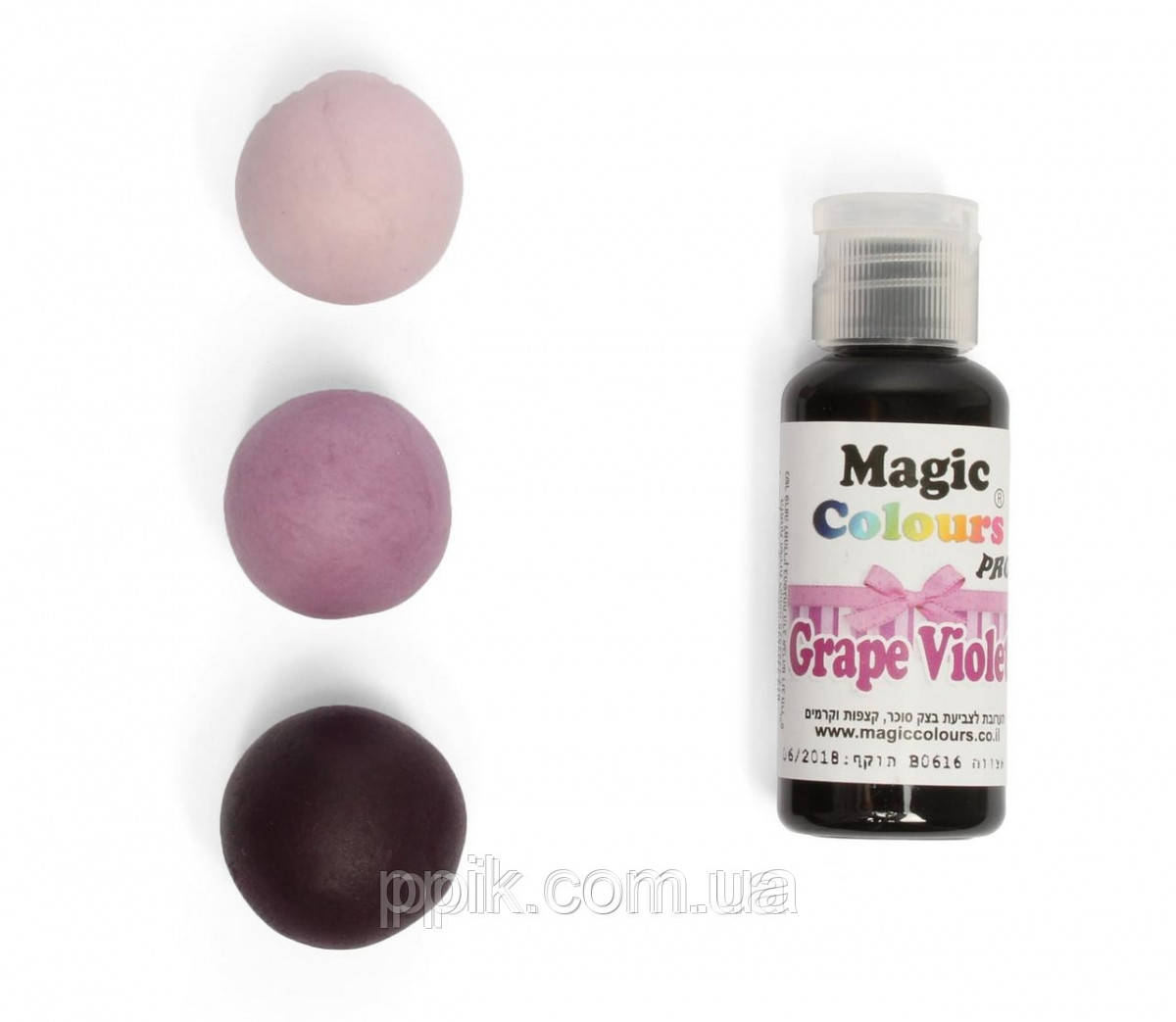 Гелевый краситель Magic Colours Фиолетовый (Grape Violet) 32 грамма