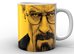 Кружка Geek Land біла Breaking Bad Всі тяжкі постер BB.02.003