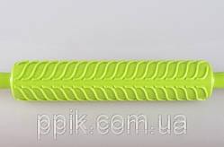 Скалка текстурная ЛИСТИК