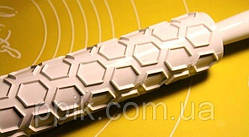 Скалка текстурная Соты